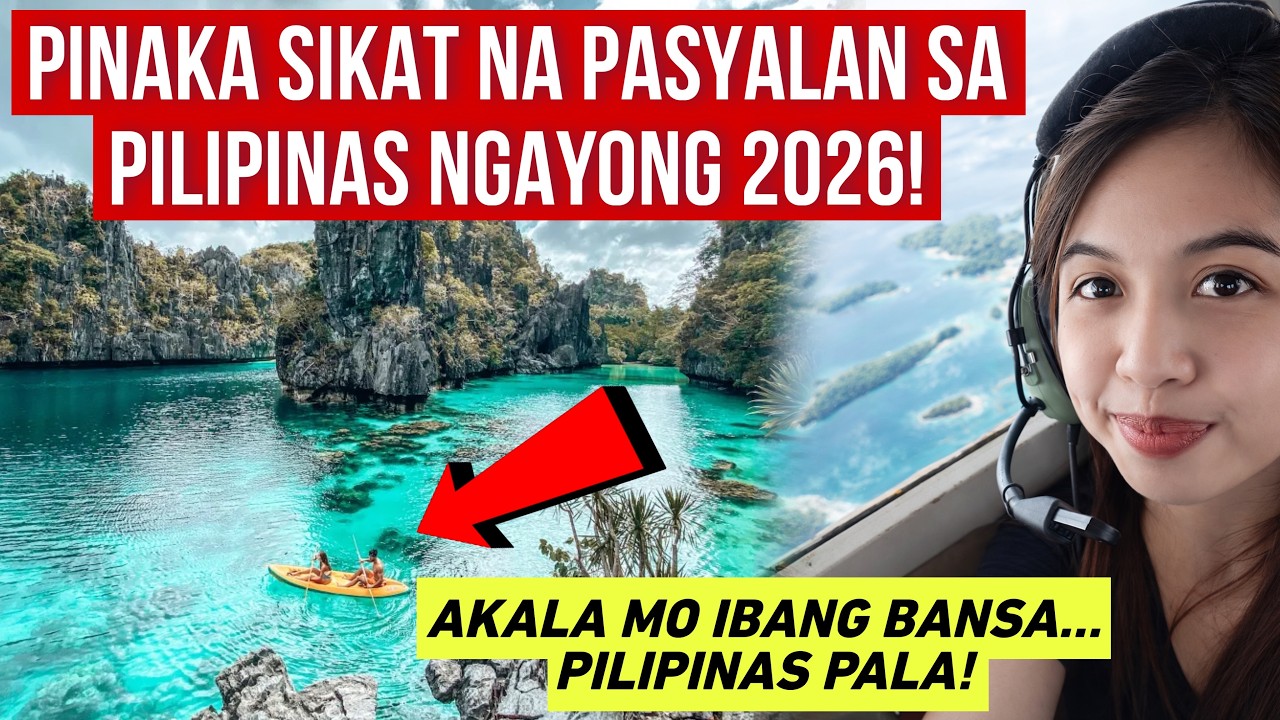 PINAKA SIKAT NA PASYALAN SA PILIPINAS NGAYONG 2026! | WOWMAZING STORIES