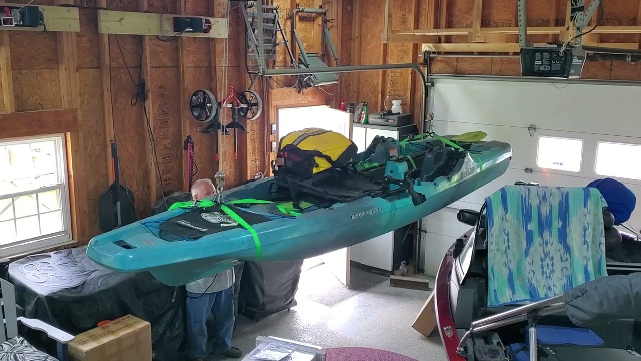 Genius DIY Kayak Storage Hack for Your Garage! Support my page 