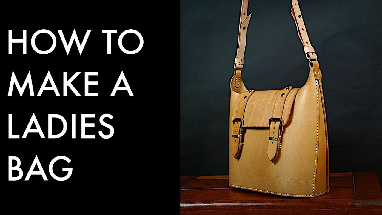 How to Make a Leather Bag - Tutorial and Pattern Download