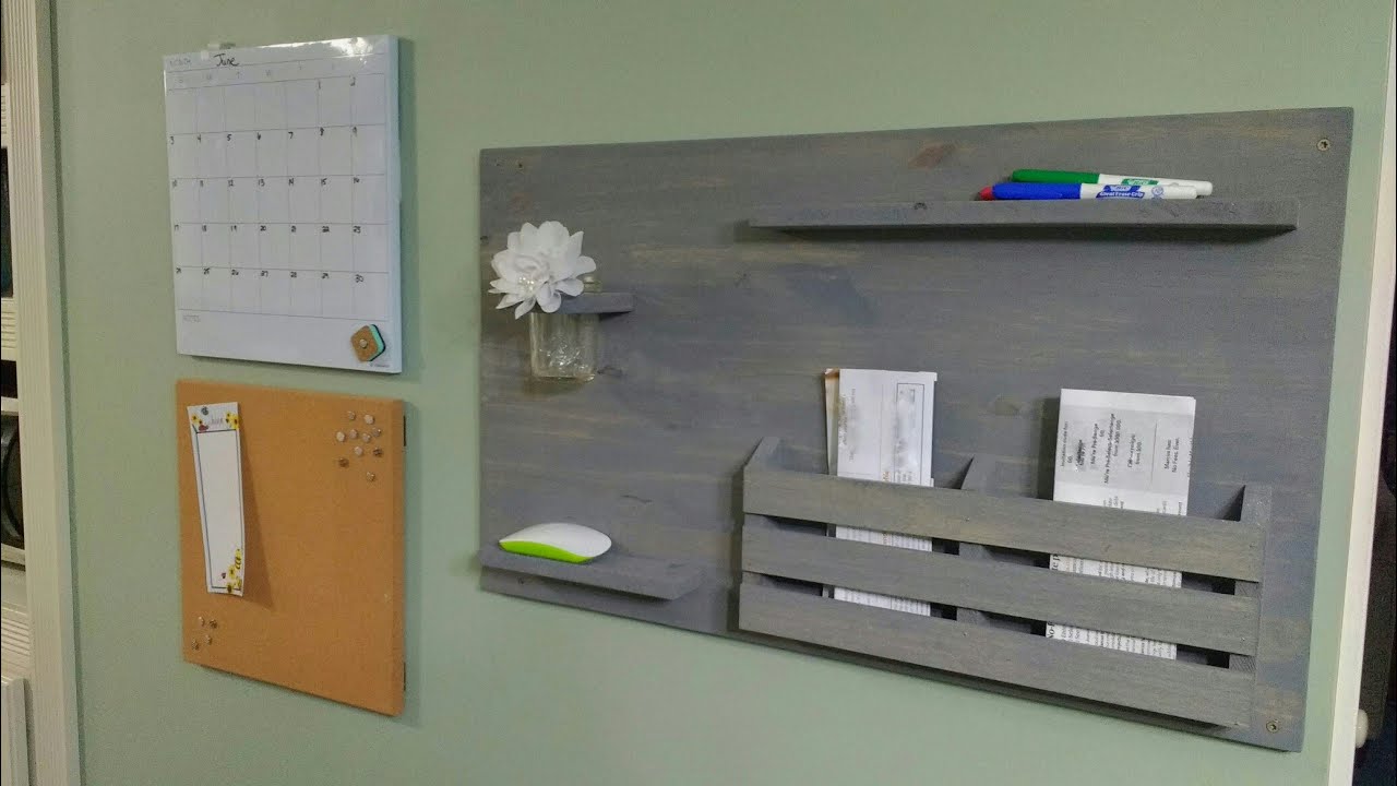 DIY Mail Organizer