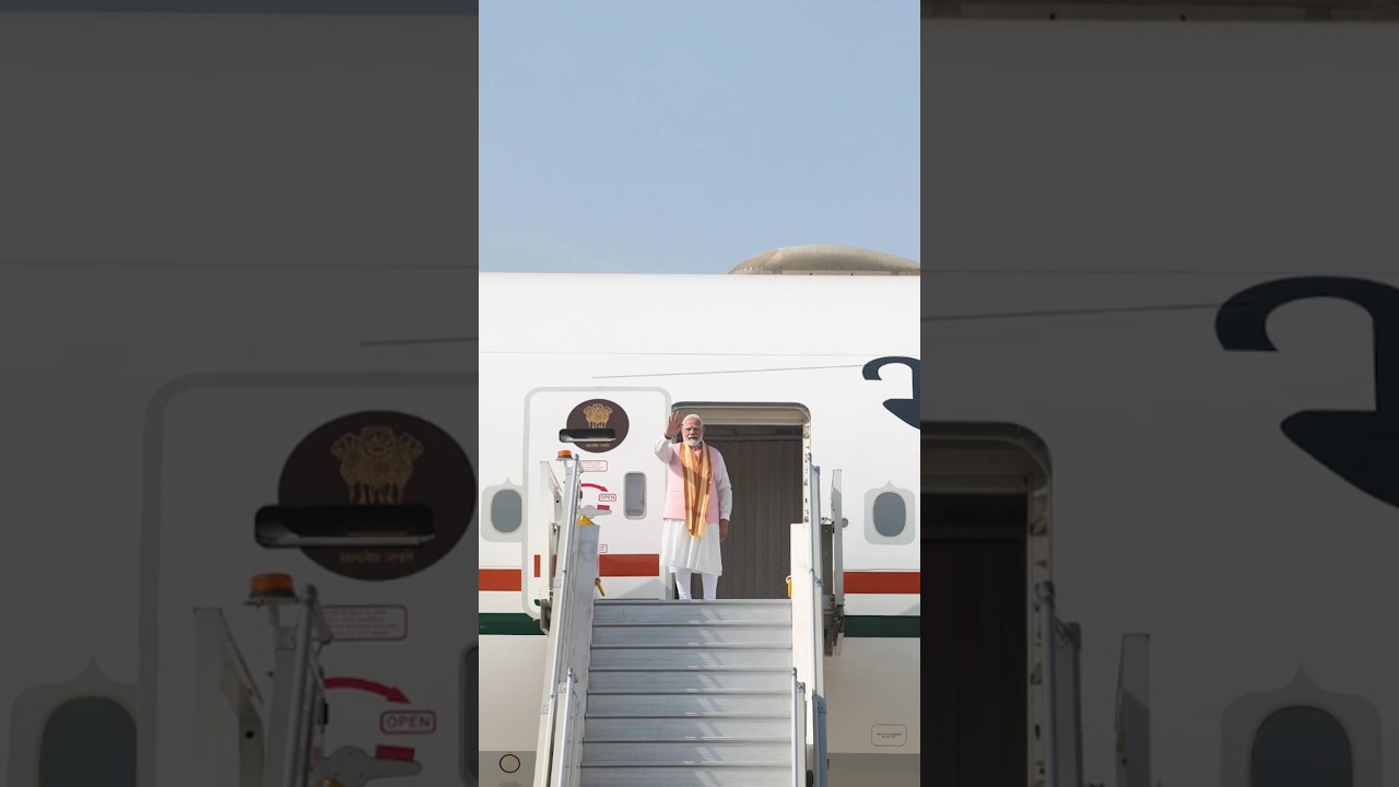 PM Modi emplanes for Tashkent, Uzbekistan | #scosummit  |#shorts
