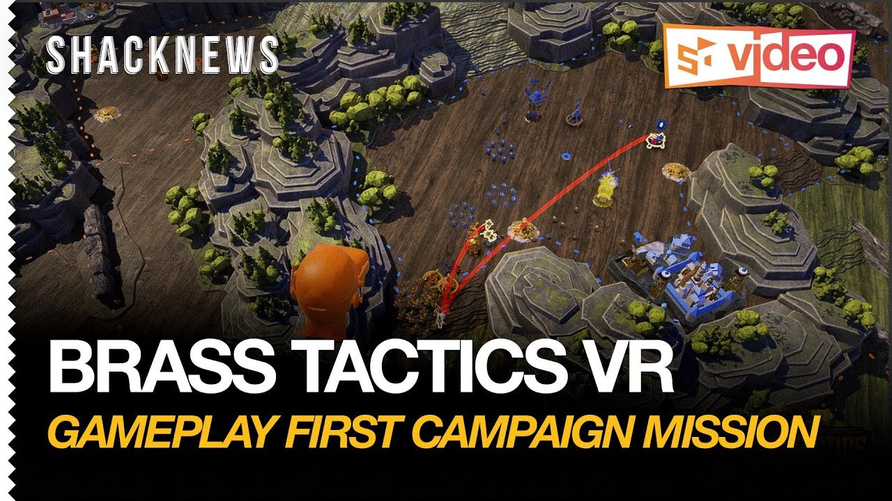 Brass Tactics VR Gameplay - First Campaign Mission