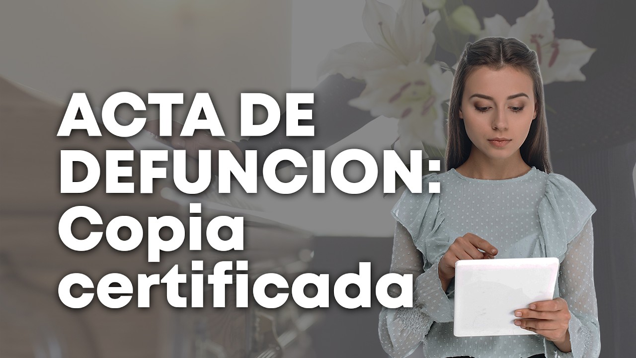 Cómo obtener una copia certificada de acta de defunción en un agente Reniec