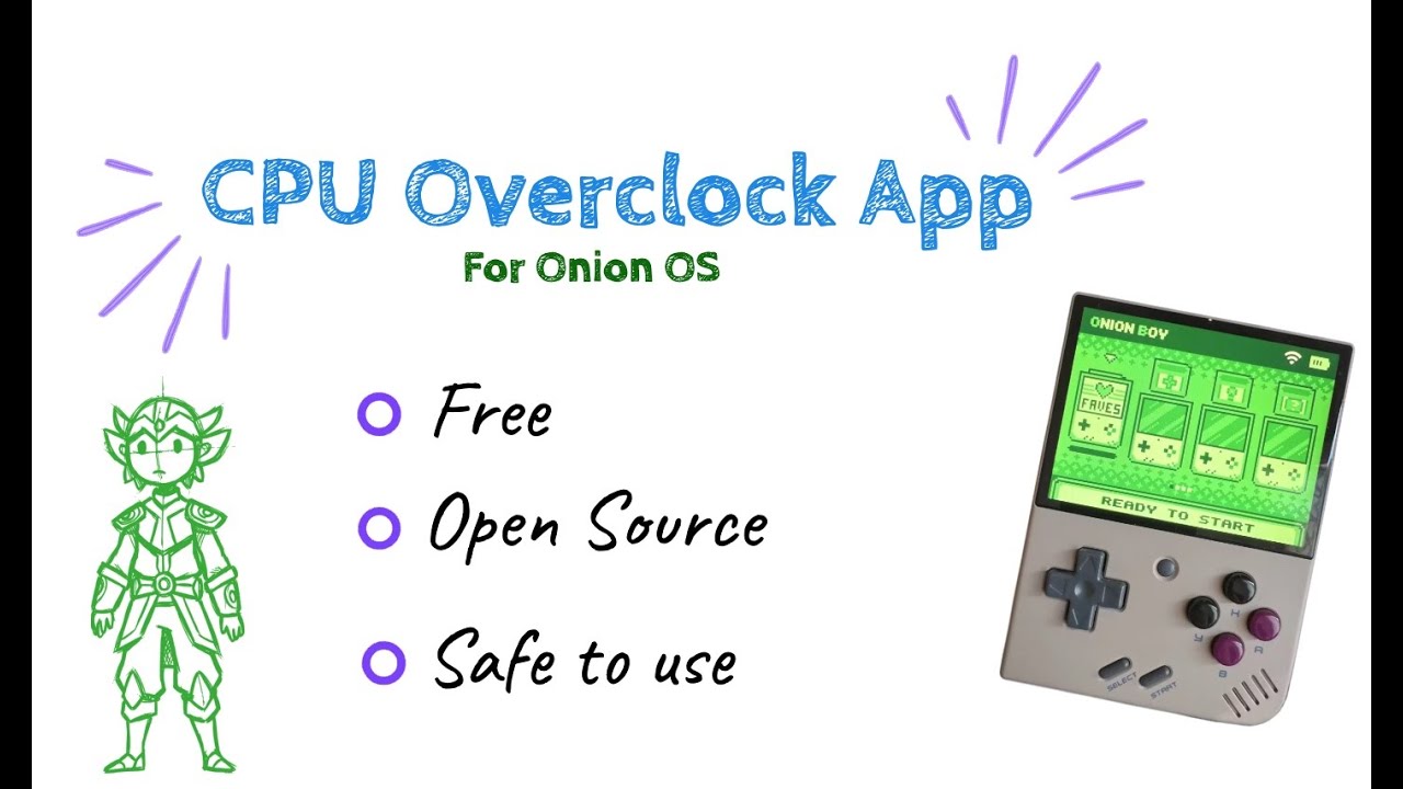 Miyoo Mini Overclock App (For Onion OS)