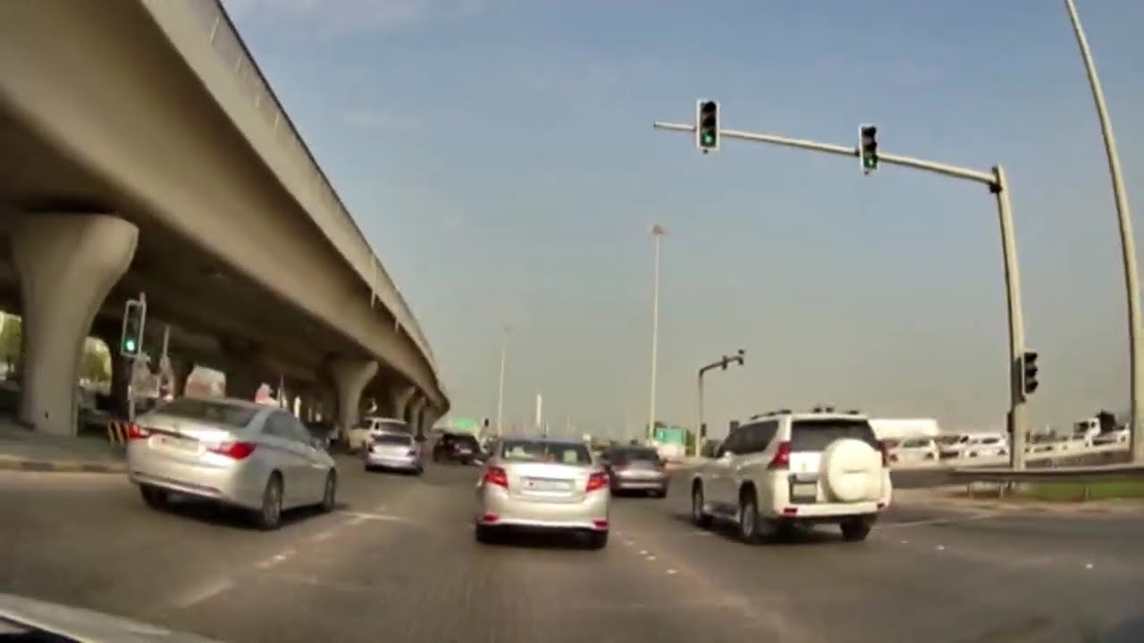 Driving in Bahrain (from airport to Manama City Center), Dec 2025