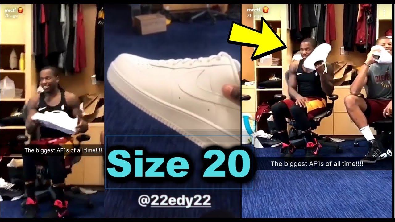 Cleveland Cavaliers Can't Believe Edy Tavares' Size 20 SHOES