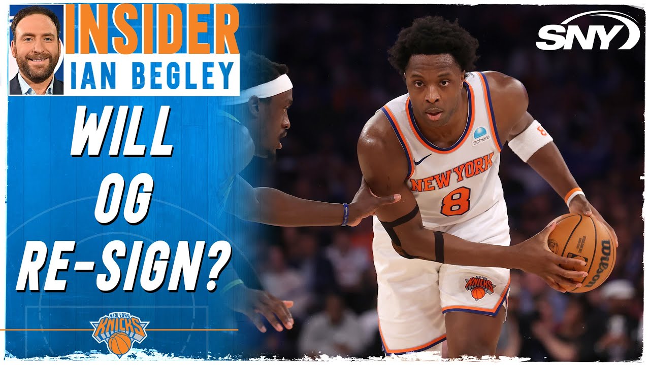 Ian Begley reacts to OG Anunoby declining Knicks player option, free agency moves | SportsNite | SNY