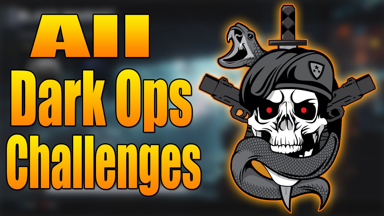 All Dark Ops Challenges in Black Ops 3 (Dark Matter Camo)
