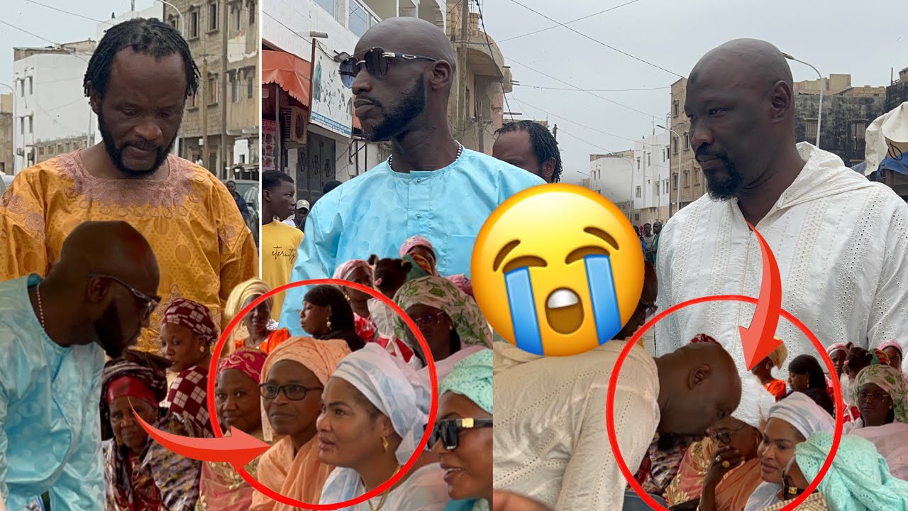 Sanekh, Jojo et Aziz Niane débarquent en surprise et en trio au deuil de la maman de soumboulou