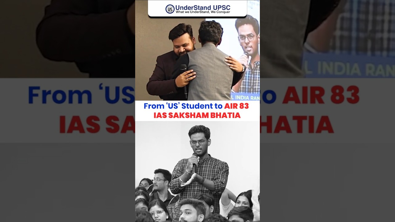 From 'US' core student to All India Rank 83 in UPSC CSE 2024 | #upsc