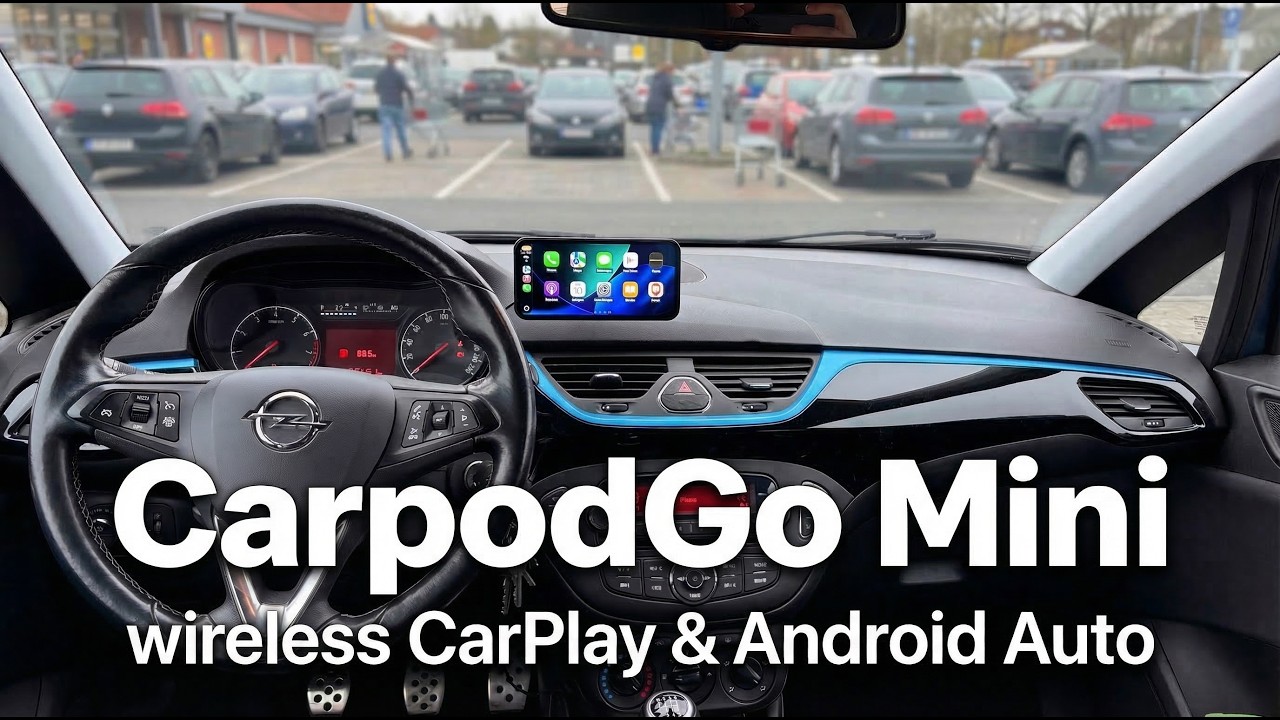 CarpodGo Mini wireless Carplay Display