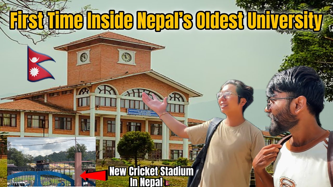 NEPAL के सबसे बड़े University के अंदर क्या है? | Meeting A Friend at Tribhuvan University 