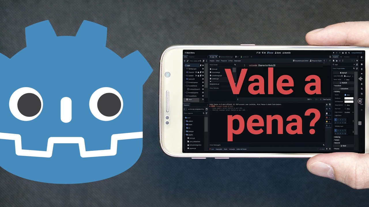 Vale a pena desenvolver jogos usando o Godot Mobile?