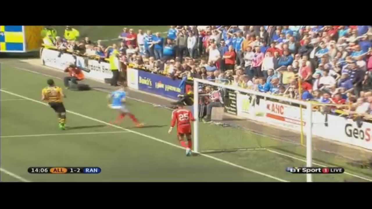 Alloa 1 Rangers 5