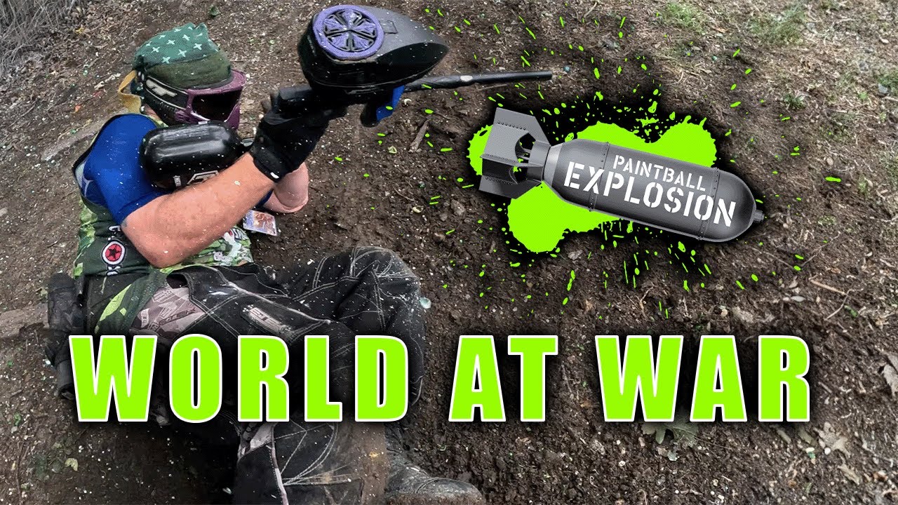 WORLD AT WAR 2023 Paintball Explosion