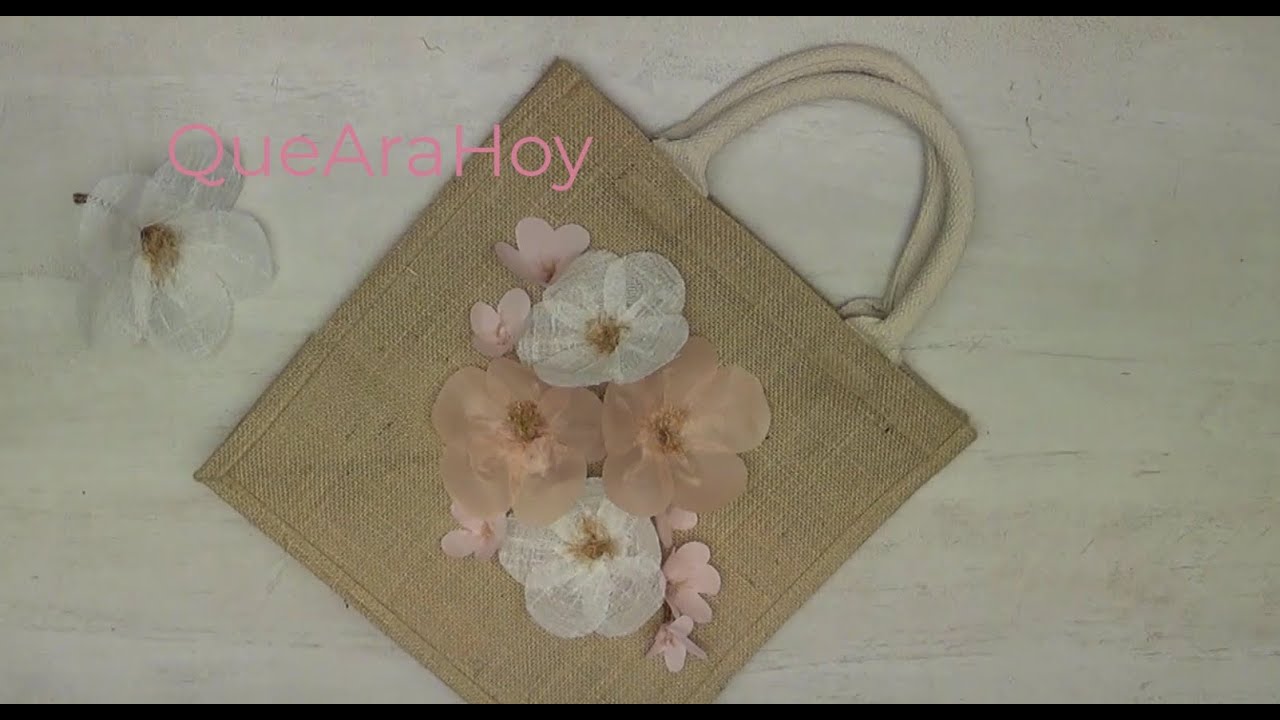 Bolsa con flores