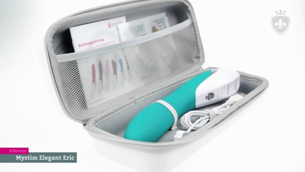 Vibratore Vagina ano Classico Mystim Elegant Eric Pink - 00903858