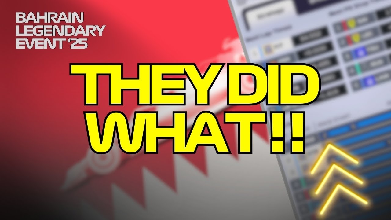 THE AI JUST PULLED AN EPIC STRATEGY | Bahrain Legendary Gp Event Qualifying | F1 CLASH