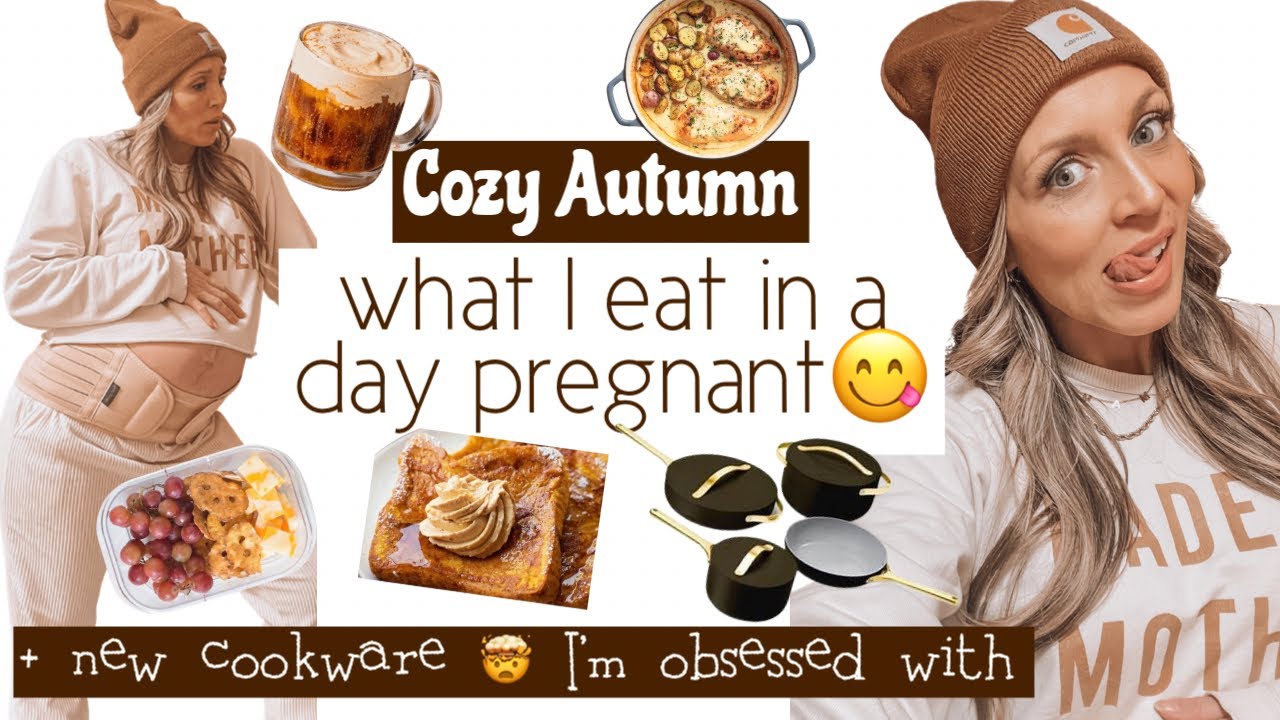 Cozy🍂Autumn What I Eat in a Day While Pregnant😋