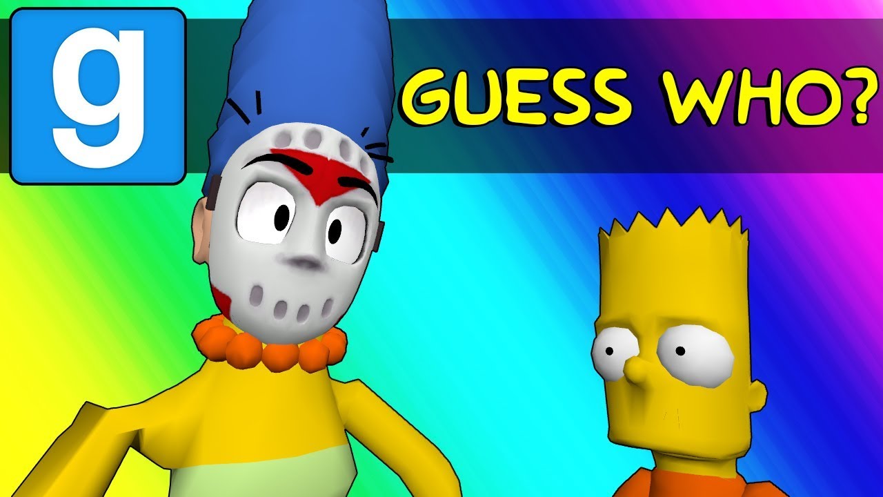 Gmod Guess Who Funny Moments - Springfield's New Police Force! (Garry's Mod)