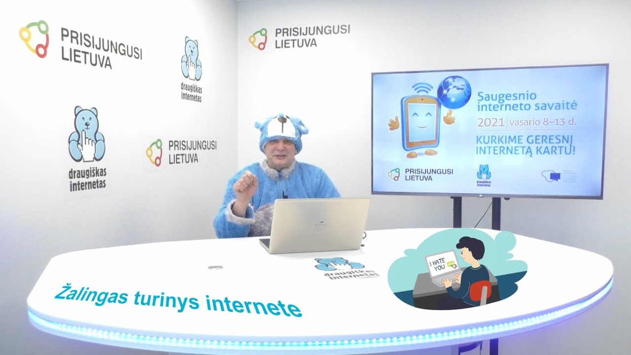 Edukacinė pamokėlė - žalingas turinys internete