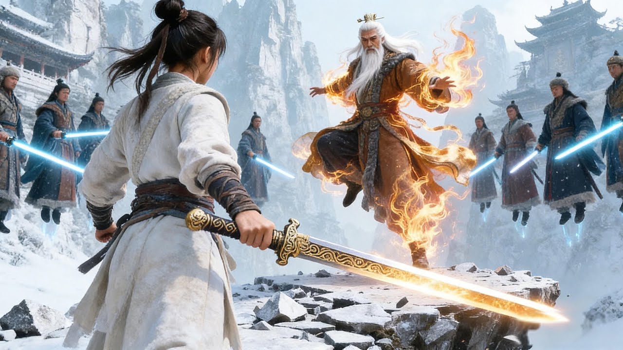 Central Plains Lad Shows Supreme Martial Arts,Dozens of Masters Ambush Him, Yet None Can Beat Him!