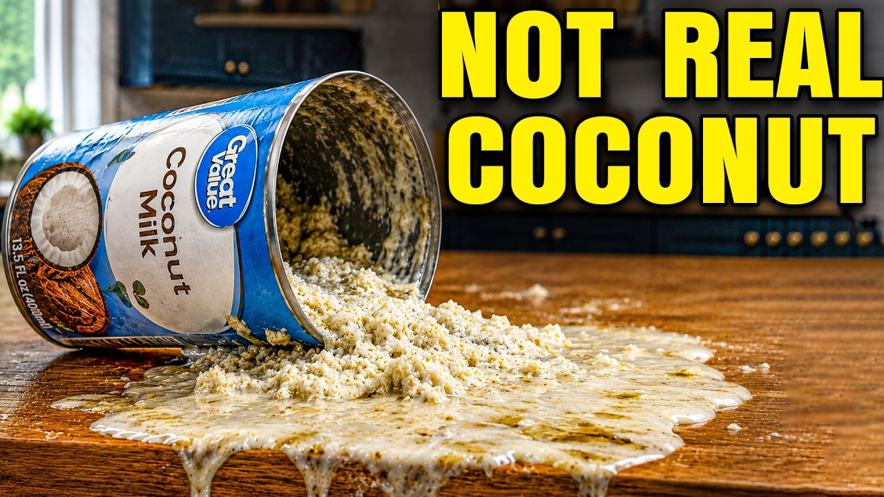 9 Coconut Milk Brands You Should NEVER Buy (And 2 That Are Actually Safe!)