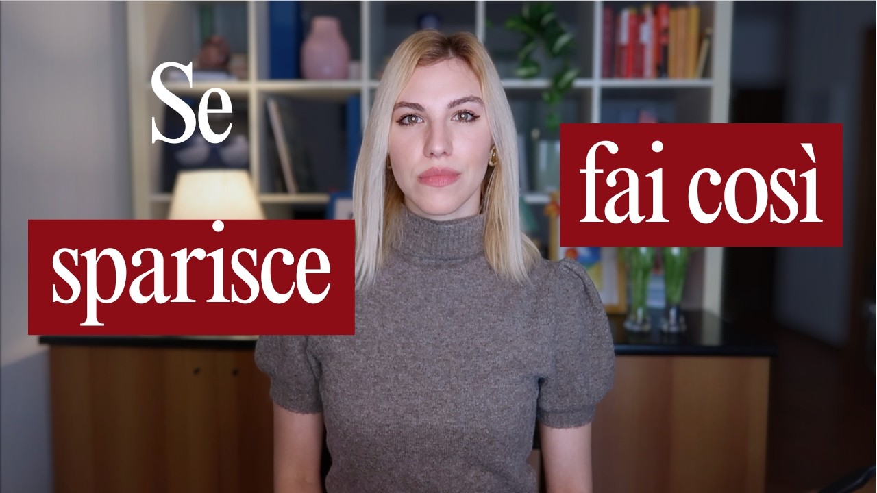 L'unica valida RISPOSTA a chi SPARISCE!