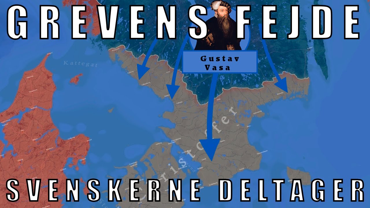 Grevens fejde part 4 - ⚔️ Svenskerne deltager og Slaget ved Helsingborg ⚔️