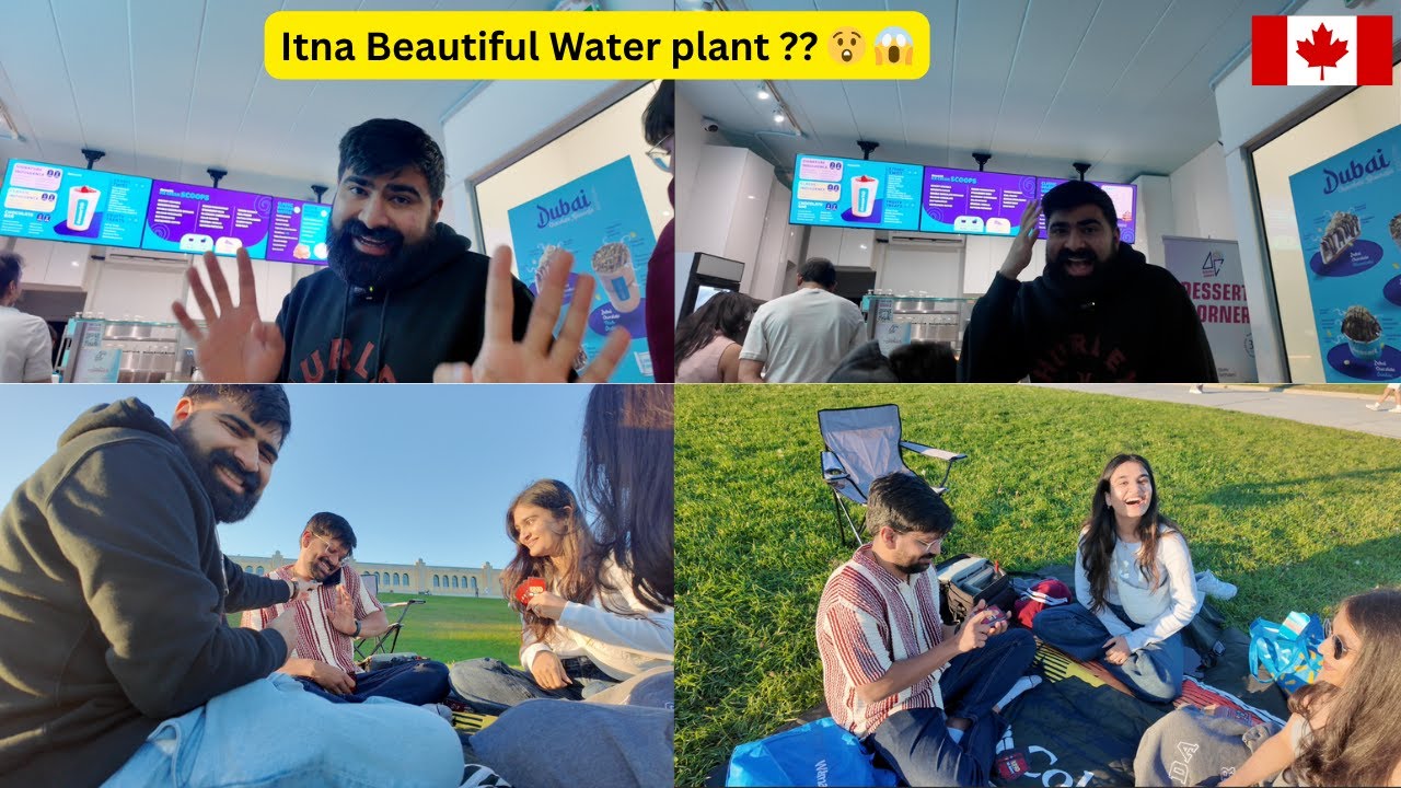 Itna Beautiful Water plant ki sb hairan reh gaye, Toronto ka secret Place 😲| DesiDollarLife