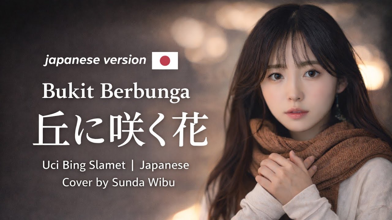 Uci Bing Slamet – Bukit Berbunga (丘に咲く花) Japanese Version | Cover Sunda Wibu