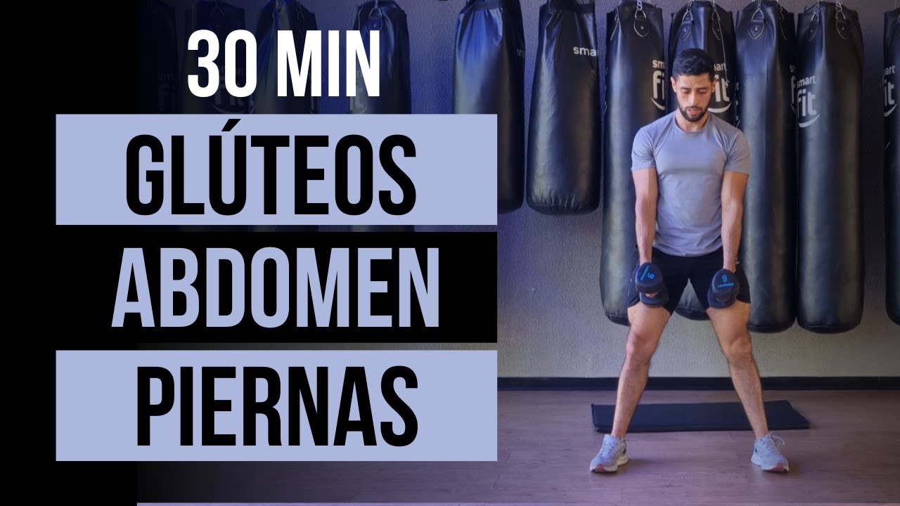 Rutina GAP (Glúteos Abdomen pierna) con mancuernas 🔥 mejores ejercicios para aumentar tren inferior