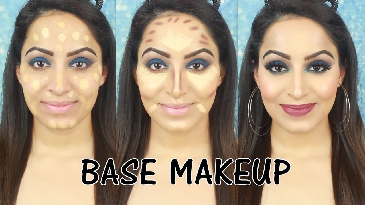 बेस मेकअप कैसे करें  Step by Step Base Makeup for Beginners (HINDI) | Deepti Ghai Sharma