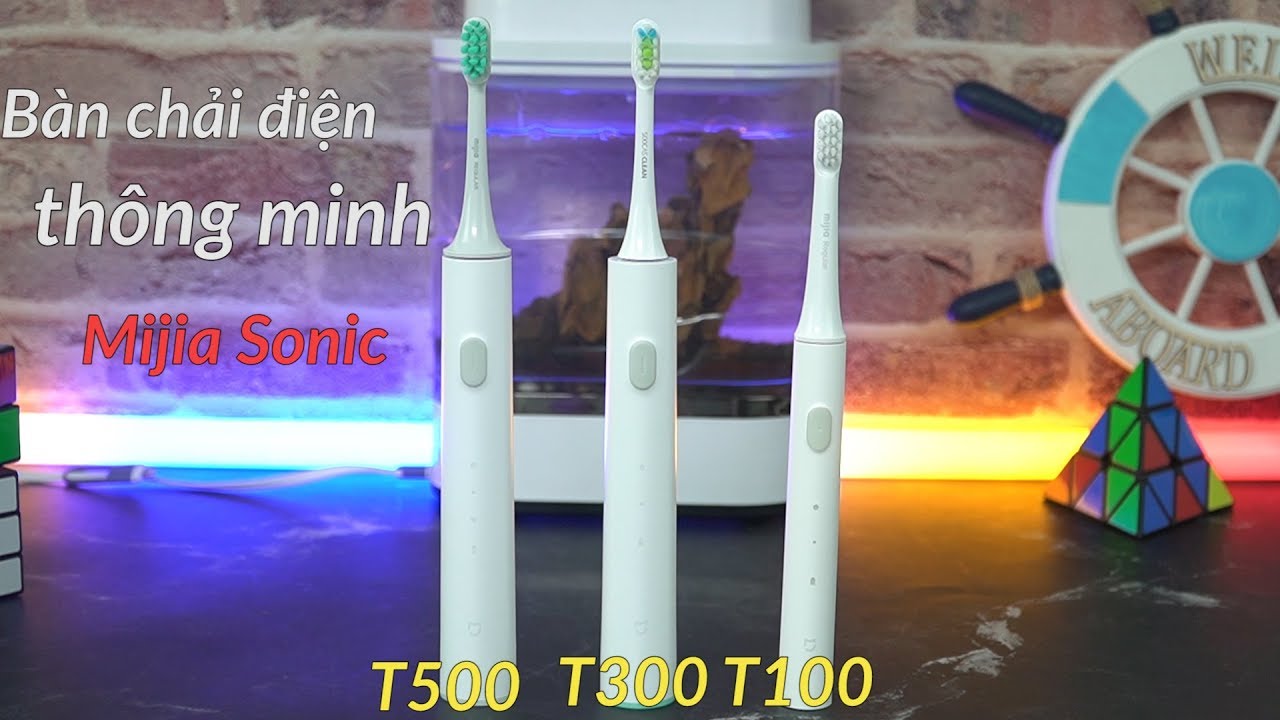 Bàn Chải Điện Thông Minh Xiaomi Mijia Sonic T100 - T300 - T500