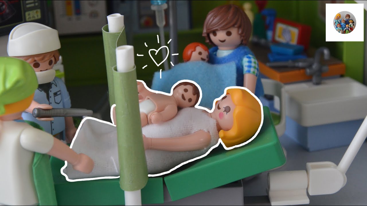 Die Geburt von Klara und Malte 🧸 // Kaiserschnitt// Playmobil Film deutsch