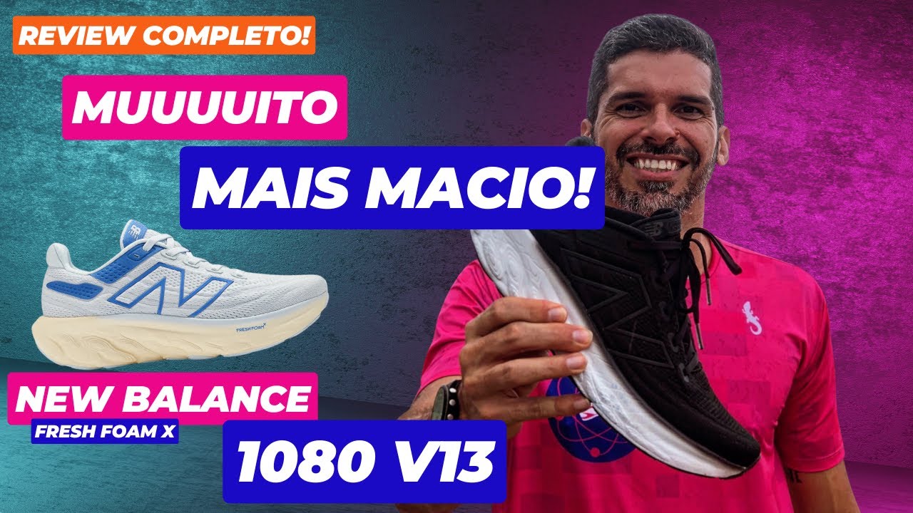 NEW BALANCE 1080 V13 - Review Avaliação COMPLETA