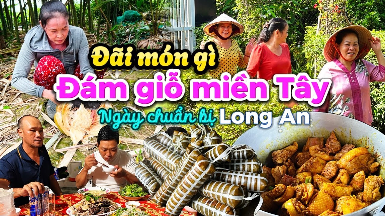 622. Лонг Ан — Приготовьте блюда в честь годовщины смерти в Западном мире: тушеную свинину, тушен...