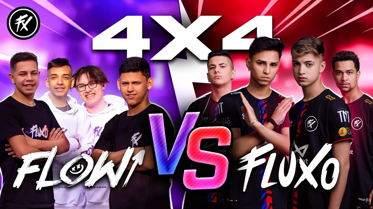 ELES DECIDIRAM NO 4V4! QUEM VENCEU? ‹ FLUXO ›