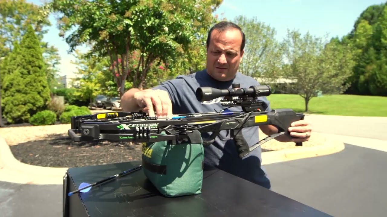 Zippy gets his Xpedition Crossbow dialed in