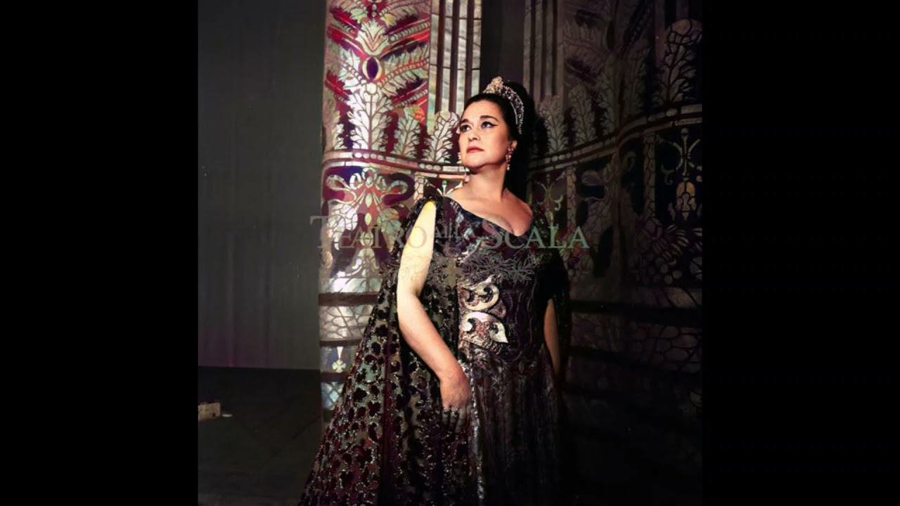 Leyla Gencer singing La Traviata at home 1969 (New Discovery)