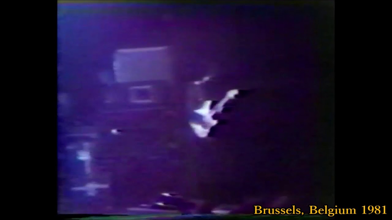 I Surrender - Rainbow Live at Brussels 1981【 Ritchie Blackmore's Guitar Improvisation】