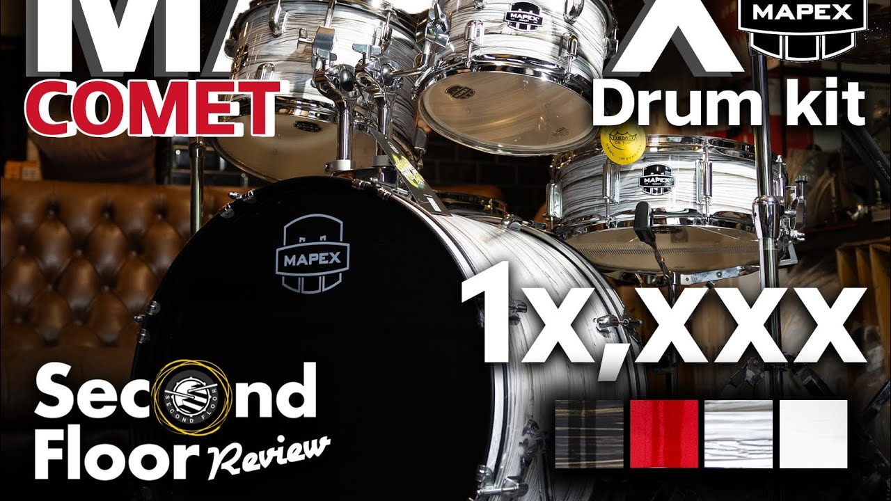 กลองชุดพร้อมตี MAPEX Comet สุดคุ้ม สำหรับผู้เริ่มต้น ในราคา 15,XXX บาท | Second Floor Review