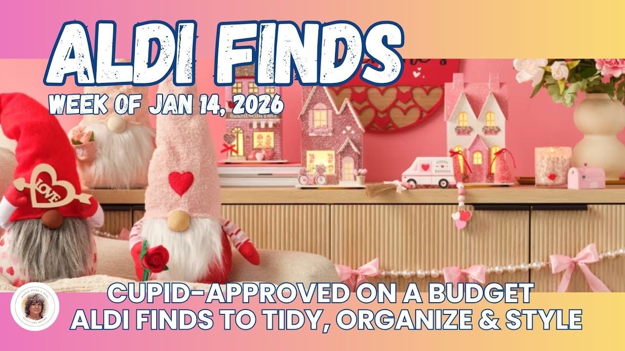 Одобрено Купидоном при ограниченном бюджете 💘 Находки из Aldi для уборки, организации и стиля | Н...