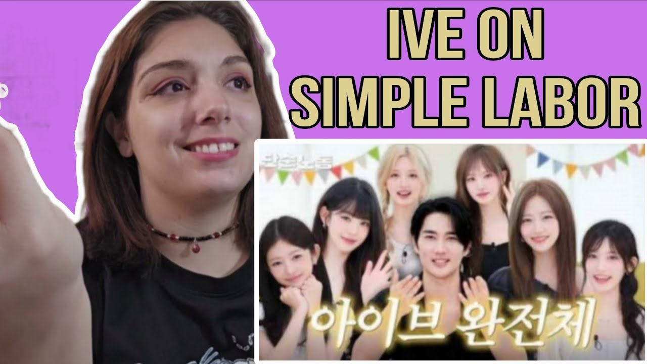 IVE & Uhm Taegoo - Simple Labor: Is this...IVE's maknae, Taegoo | IVE REACTION