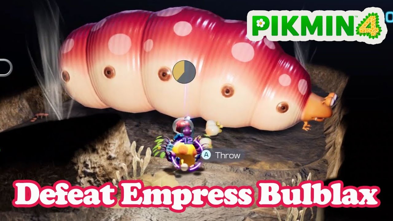 [Pikmin 4] Defeat Boss - Empress Bulblax