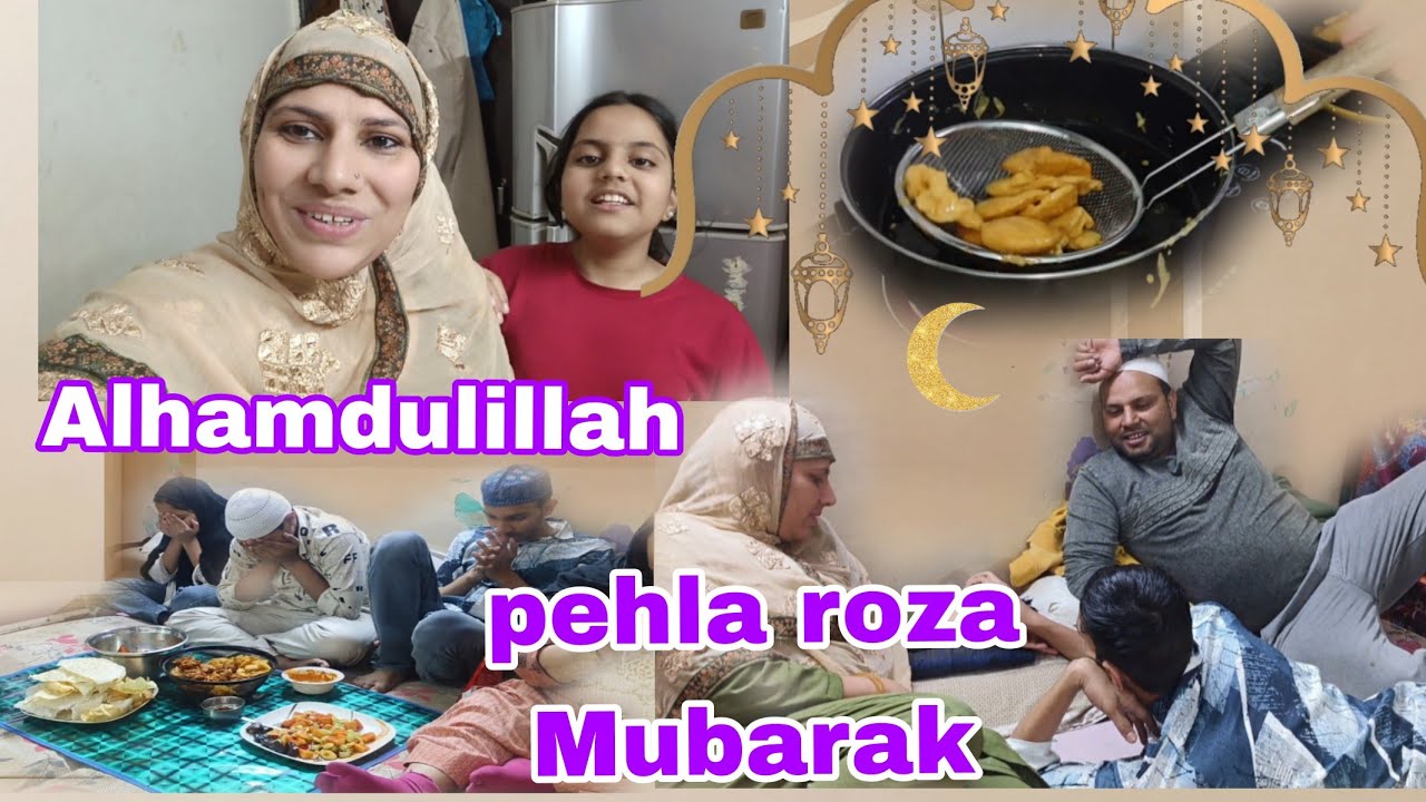 Day 1 Ramzan Mubarak💫 sehri to iftar routine ✨