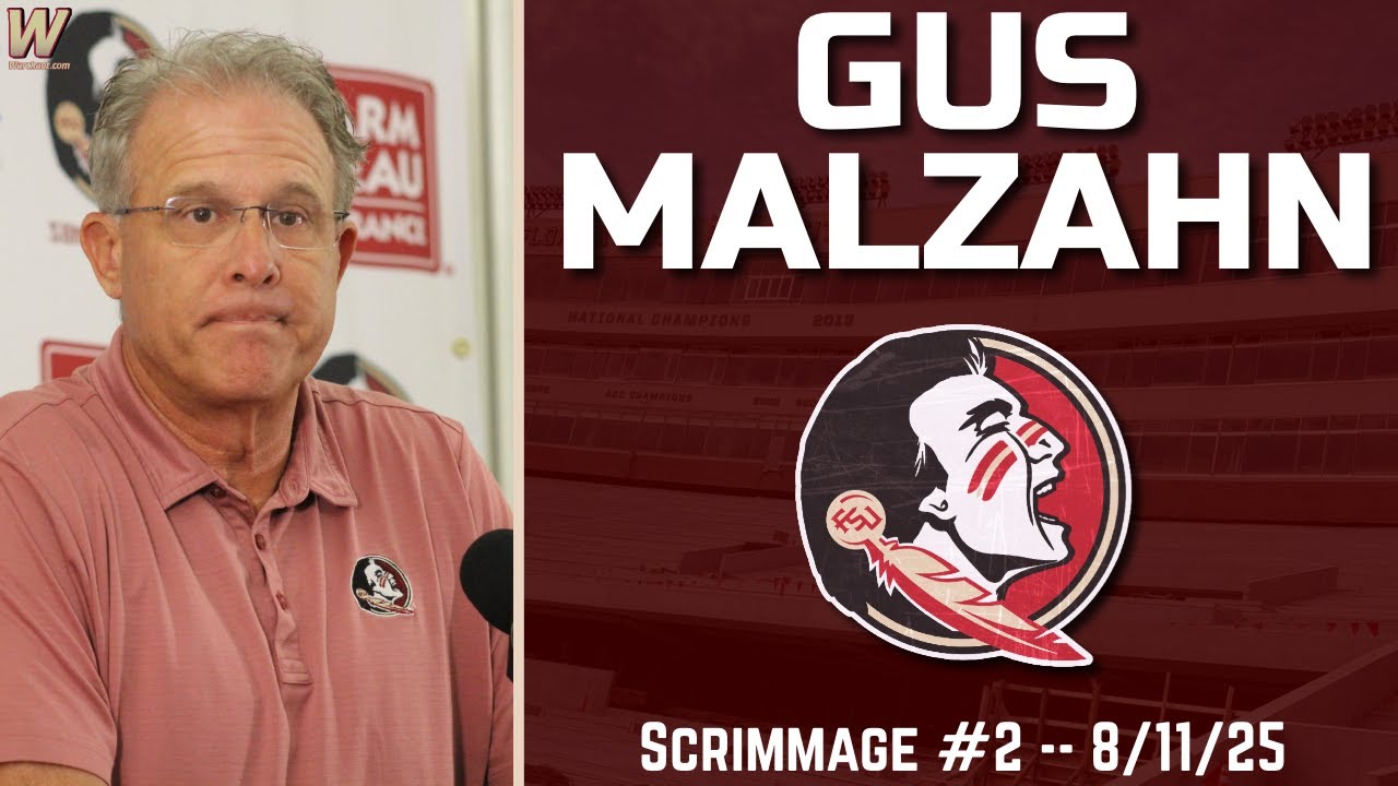 Gus Malzahn Press Conference | FSU Football Scrimmage No. 2 | Florida State Football | Warchant TV