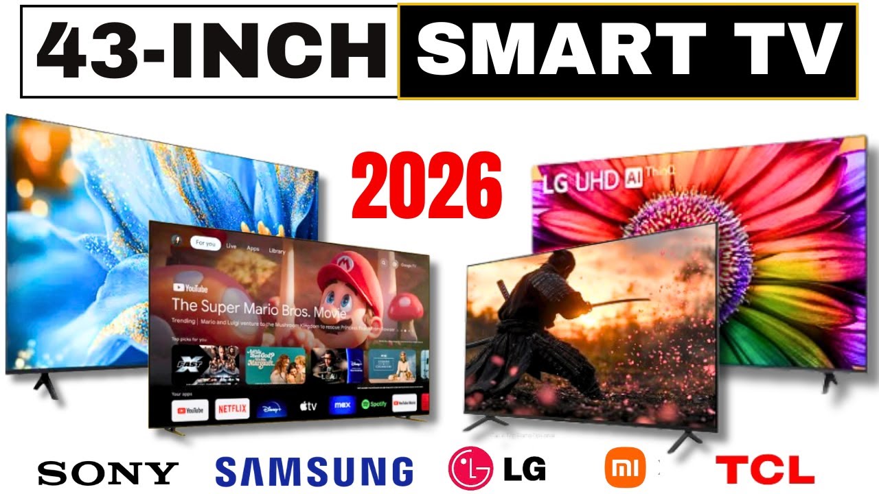 Top 5 Best 43 Inch 4K QLED TVs India 2026 | Best 43 Inch 4K TV 2026 📺 Top QLED TVs in India