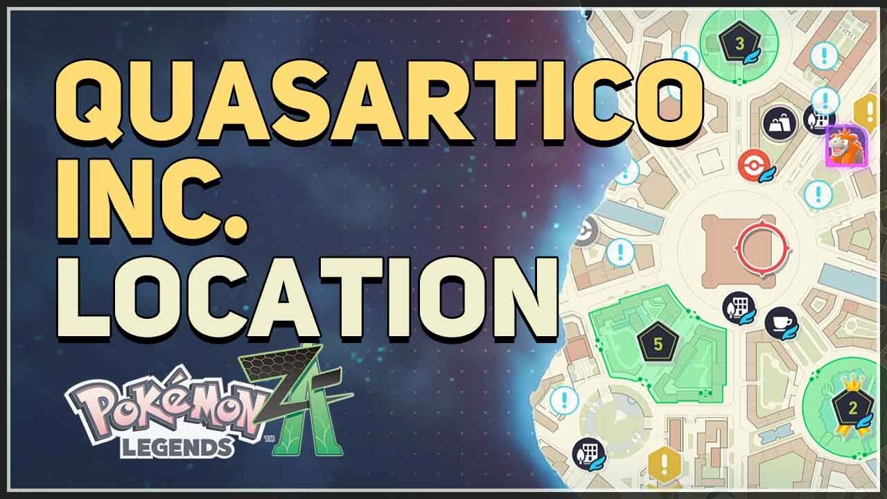 Quasartico Inc. Location Pokemon Legends Z-A