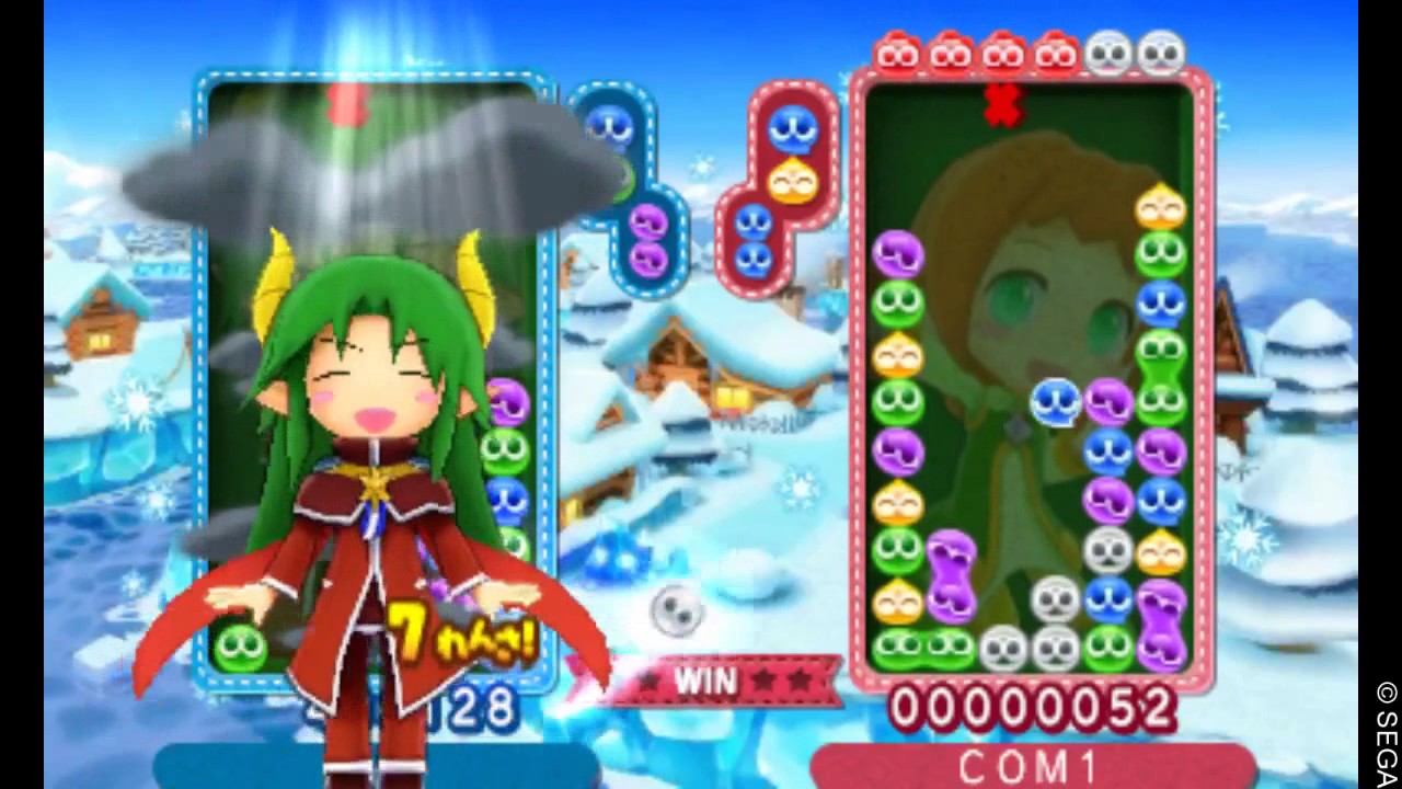 Puyo Puyo Chronicle - All Character Spells (Normal voice)